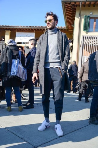 Welche Chinohosen mit grauen Mantels zu tragen – 597+ Herren Outfits