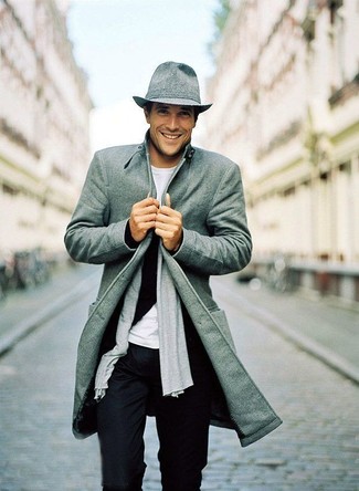 Welche Chinohosen mit grauen Mantels zu tragen – 597+ Herren Outfits