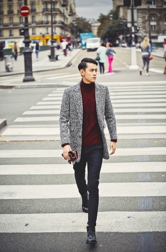 Welche Chinohosen mit grauen Mantels zu tragen – 597+ Herren Outfits