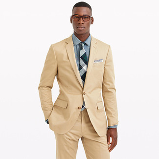 Graue Krawatte mit Schottenmuster kombinieren – 62 Herren Outfits