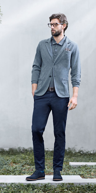 Welche Chinohosen mit grauen Polohemdes zu tragen – 122 Herren Outfits