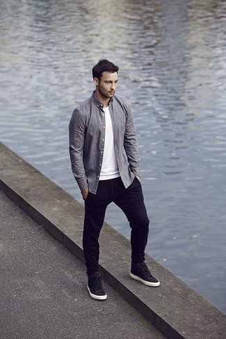 Graues Hemd kombinieren – 1575+ Herren Outfits warm Wetter