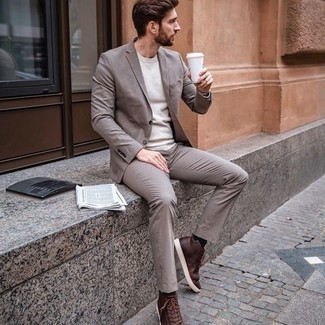 30 Jährige: Welche Socken mit grauen Anzuges zu tragen – 104 Smart-Casual Herren Outfits