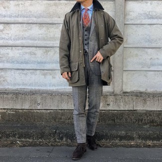 30 Jährige: Welche Socken mit grauen Anzuges zu tragen – 232 Herbst Herren Outfits