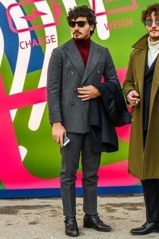 30 Jährige: Welche Socken mit grauen Anzuges zu tragen – 232 Herbst Herren Outfits