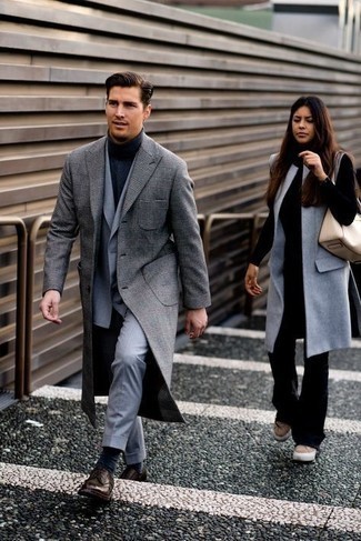 30 Jährige: Welche Socken mit grauen Anzuges zu tragen – 232 Herbst Herren Outfits