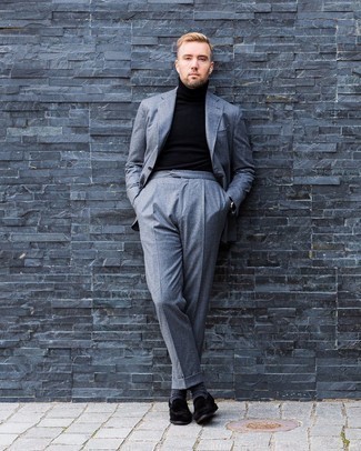 30 Jährige: Welche Socken mit grauen Anzuges zu tragen – 232 Herbst Herren Outfits