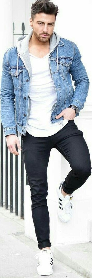 Wie grauen Pullover mit schwarzer Hose zu kombinieren – 811+ Herbst Herren Outfits