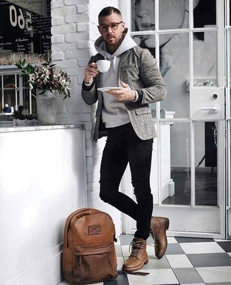 Wie grauen Pullover mit schwarzer Hose zu kombinieren – 78 Lässige Herren Outfits