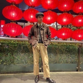 Welche Chinohosen mit grauen Pullunders zu tragen – 45 Herbst Herren Outfits