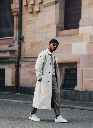Grauen Trenchcoat kombinieren – 82 Herren Outfits