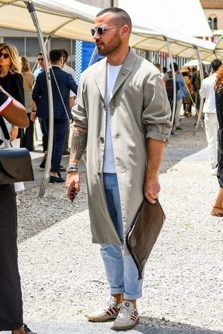 Grauen Trenchcoat kombinieren – 82 Herren Outfits