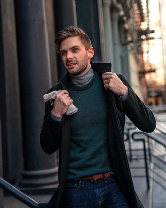 Welche Mäntel mit grauen Rollkragenpullovers zu tragen – 327 Herren Outfits