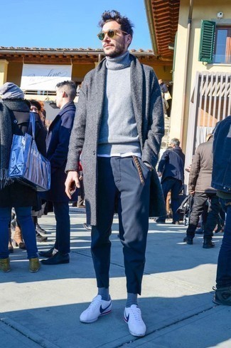 Welche Mäntel mit grauen Rollkragenpullovers zu tragen – 327 Herren Outfits