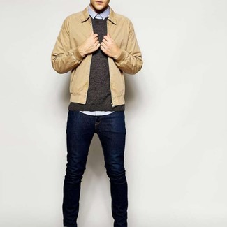 Harrington-Jacke kombinieren – 1334+ Herren Outfits warm Wetter
