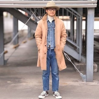 Hut kombinieren – 70 Casual Herren Outfits kühl Wetter