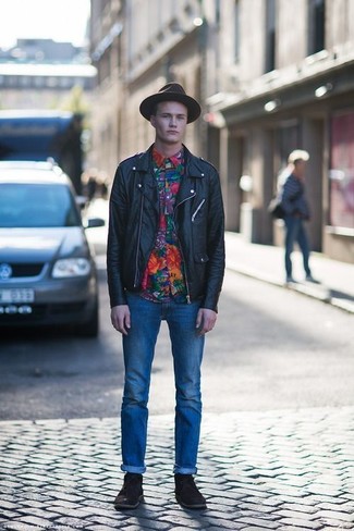 Hut kombinieren – 70 Casual Herren Outfits kühl Wetter