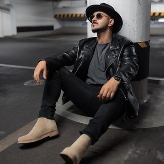 Hut kombinieren – 70 Casual Herren Outfits kühl Wetter