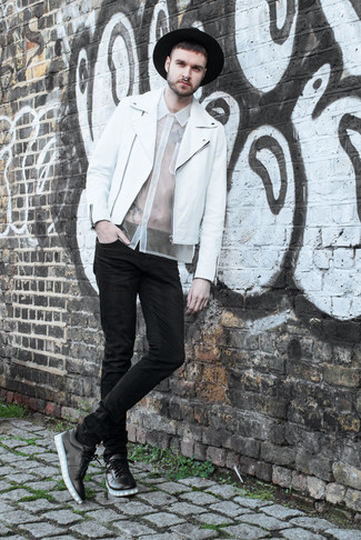 Hut kombinieren – 70 Casual Herren Outfits kühl Wetter