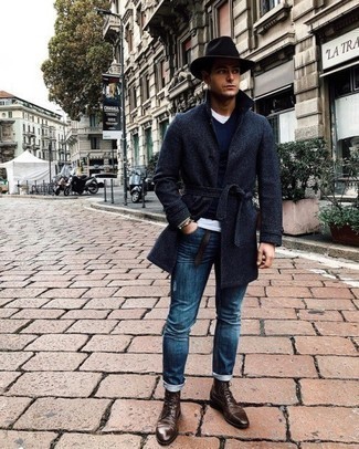 Hut kombinieren – 70 Casual Herren Outfits kühl Wetter