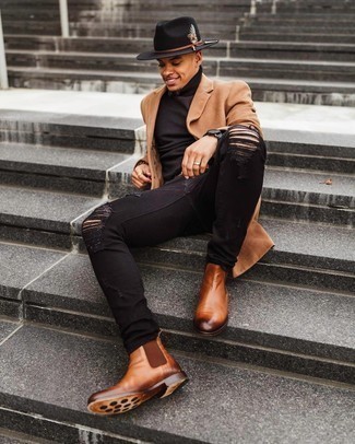 Hut kombinieren – 70 Casual Herren Outfits kühl Wetter