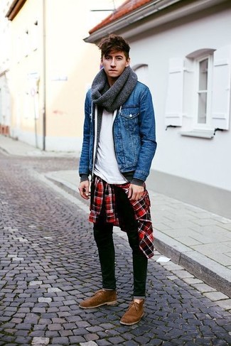 Wie Pullover mit einem Kapuze mit Langarmhemdes zu kombinieren – 288 Herren Outfits
