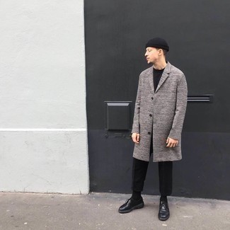 Horizontal gestreiften Überzug kombinieren – 4 Herren Outfits kalt Wetter