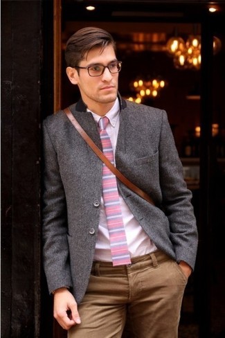 Horizontal gestreifte Krawatte kombinieren – 1646+ Herren Outfits warm Wetter