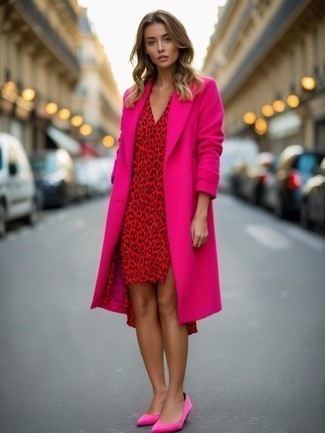 Fuchsia Mantel kombinieren – 156 Damen Outfits