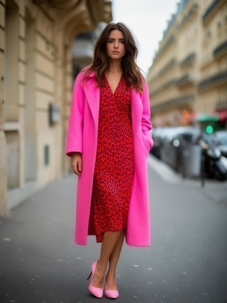 Fuchsia Mantel kombinieren – 156 Damen Outfits