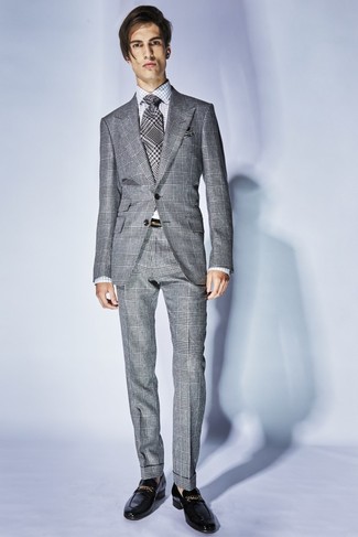 Krawatte mit Hahnentritt-Muster kombinieren – 17 Herren Outfits warm Wetter