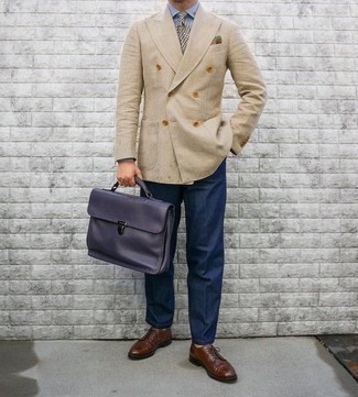 Krawatte mit Hahnentritt-Muster kombinieren – 17 Herren Outfits warm Wetter