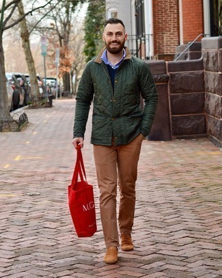 rote Shopper Tasche aus Segeltuch von The North Face