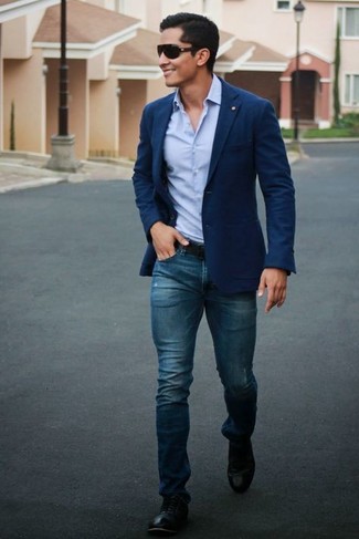 Wie Jeans mit Sakkos zu kombinieren – 2000+ Herren Outfits