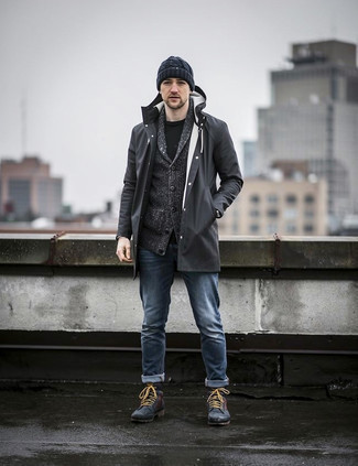 Wie Jeans mit Arbeitsstiefel zu kombinieren – 318 Herren Outfits