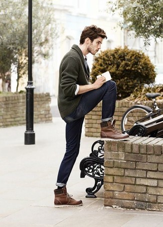 Wie Jeans mit Arbeitsstiefel zu kombinieren – 318 Herren Outfits