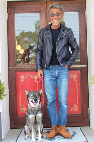 Wie Jeans mit Arbeitsstiefel zu kombinieren – 149 Herren Outfits kühl Wetter