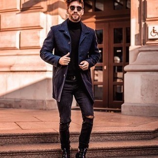 Wie Jeans mit Arbeitsstiefel zu kombinieren – 318 Herren Outfits