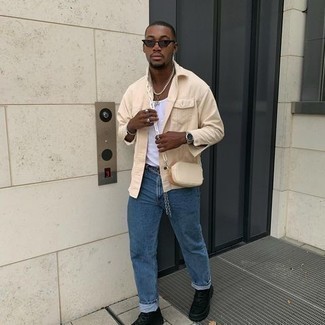 Wie Jeans mit Arbeitsstiefel zu kombinieren – 318 Herren Outfits
