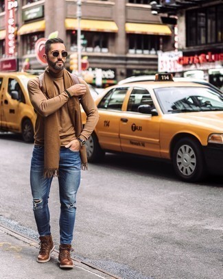 Wie Jeans mit Arbeitsstiefel zu kombinieren – 318 Herren Outfits