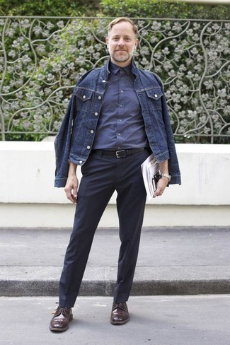 dunkelblaue Jeansjacke von Polo Ralph Lauren