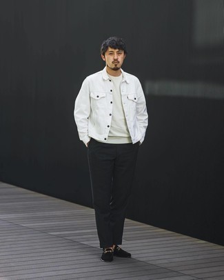 weiße Jeansjacke von Tanaka