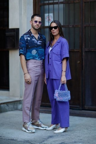 mehrfarbige Sportschuhe von Dolce & Gabbana