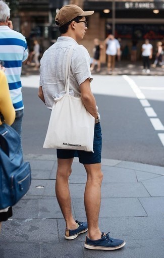 weiße und schwarze bedruckte Shopper Tasche aus Segeltuch von Cheap Monday