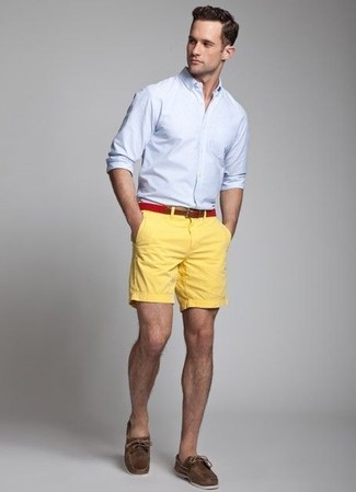 gelbe Shorts von Orlebar Brown