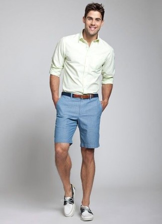 blaue Shorts von Esprit