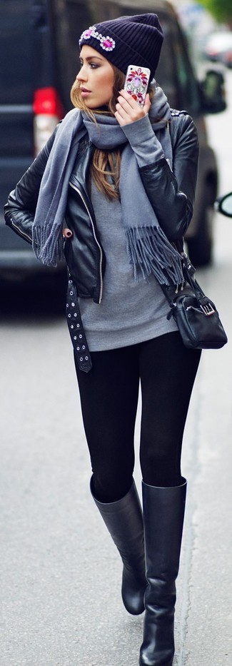 Leggings kombinieren – 312 Damen Outfits kühl Wetter