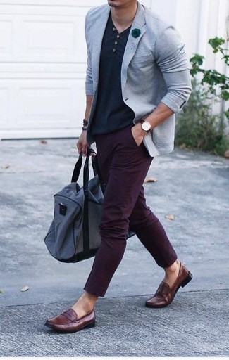 Hellblaue Taschen kombinieren – 9 Smart-Casual Herren Outfits warm Wetter