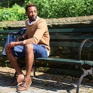 Hellblaue Taschen kombinieren – 9 Smart-Casual Herren Outfits warm Wetter