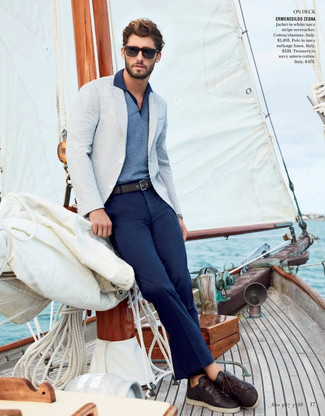 Hellblaues Sakko kombinieren: Outfits für Herren